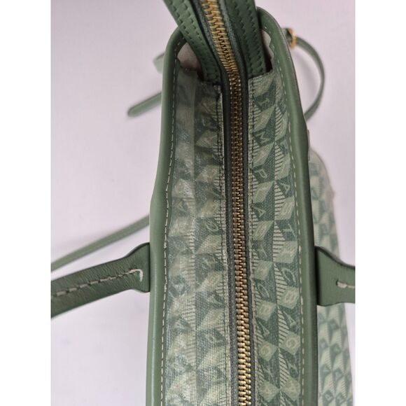 Anya Hindmarch Fern Olive 187541 Tote XS Eyes Crossbody I AM A PLASTIC Bag - Picture 9 of 11